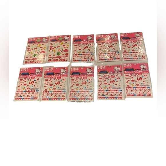 SANRIO Lot of 10 packs of Hello Kitty Tattoos. New - Picture 1 of 6